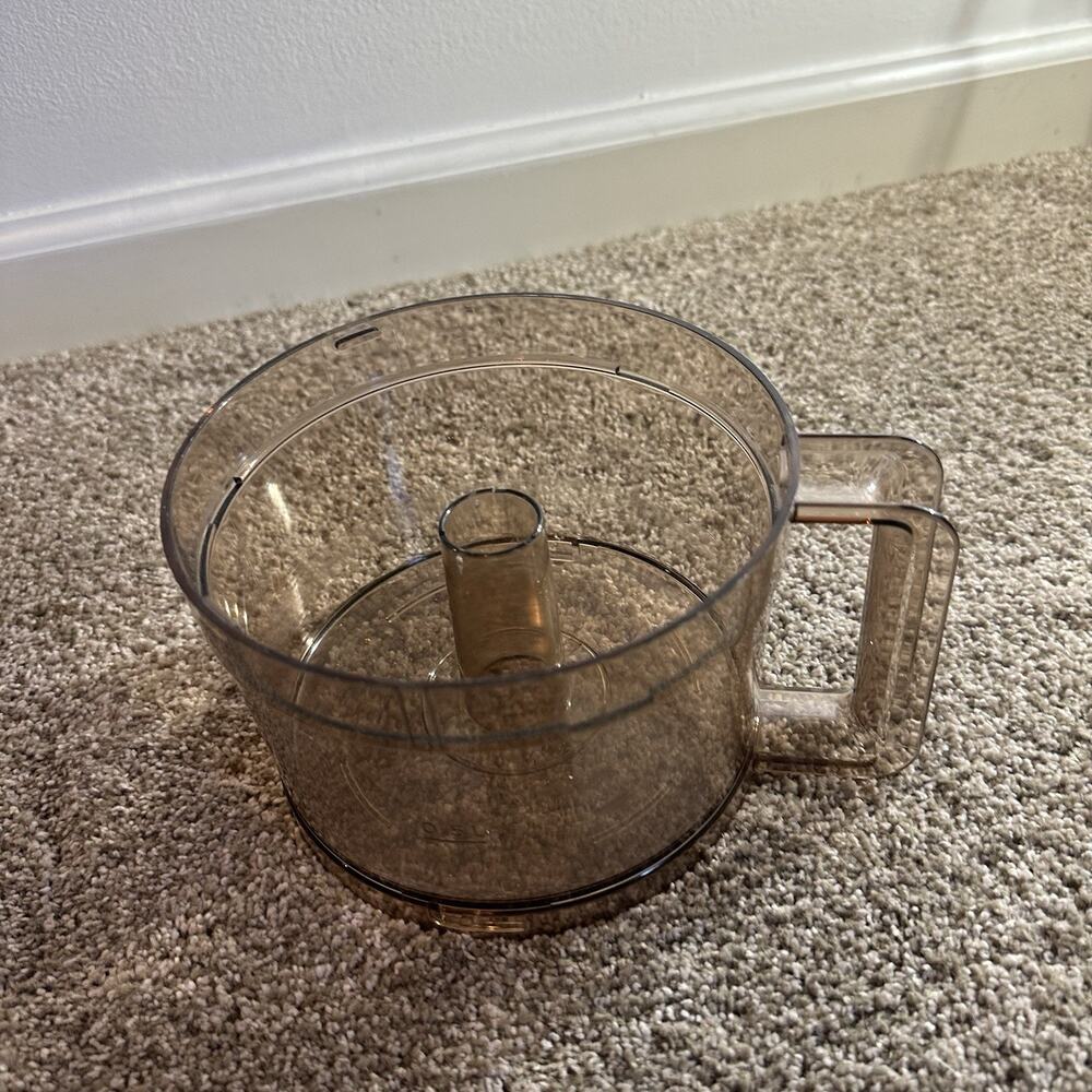 Regal La Machine 1 V813 Food Processor Replacement Parts Main Work Bowl Amber